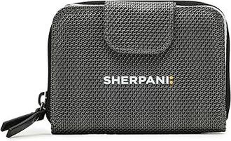 Sherpani Barcelona At Card Wallet Wallet Handbags Granite, Nylon/Polyester