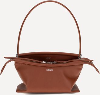 Loewe Whisker glazed calfskin Shoulder Bag Female UNI