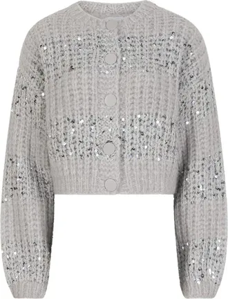 Dante6 Dames, Truien, Grijs, Maat: XS Wol