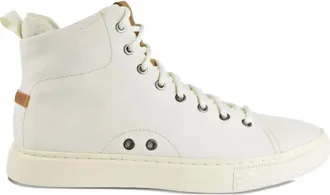 Polo Ralph Lauren Sneakers alte in tela - Bianco