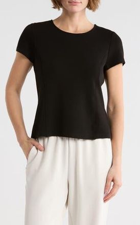 NYDJ Princess Seam T-Shirt in Black at Nordstrom Rack, Size X-Small
