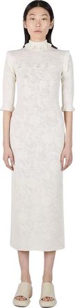 Sportmax Kleedjes, Dames, Beige, M, Crisma Jurk