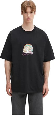 Martine Rose Oversized T-shirt - Heren - T-shirts - Zwart - M - Katoen - Tops