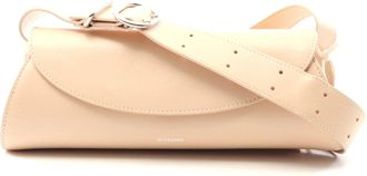 Jil Sander Cannolo Small Leather Shoulder Bag