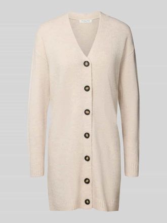 Christian Berg Relaxed Fit Cardigan mit Woll-Anteil in Beige, Gr&ouml;&szlig;e M