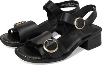 FLY London EBLI238FLY Womens Sandals Black : EU 40 (US Womens 9-9.5) M, Leather