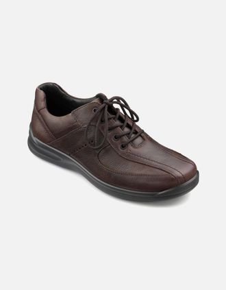 Hotter Mens Lance Mens Lace-Up Shoe - Brown - Size: 8.5