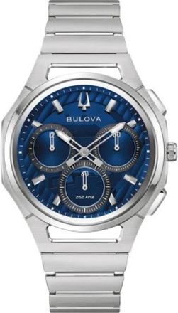 Bulova Curv Chronograph - Heren - Horloges - Grijs - ONE Size - Accessoires