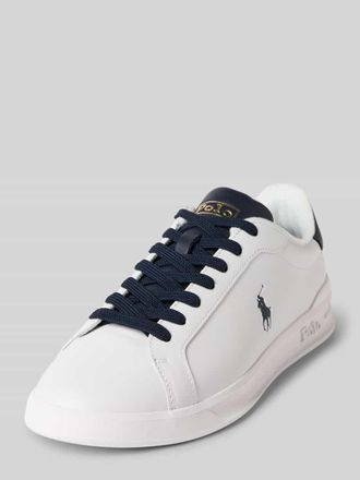 Polo Ralph Lauren Sneaker mit Label-Print in Weiss, Größe 39,5