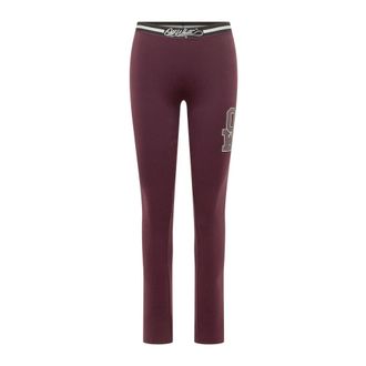 Off-white Dames, Broeken, Paars, Maat: XS