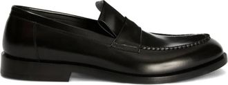 Jil Sander Mocassini in pelle - Nero