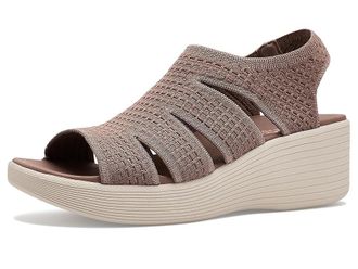Skechers Parallel Lite - Dreammaker Womens Wedge Shoes Mocha : 8.5 B - Medium, Textile