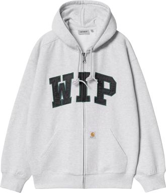 Carhartt Work in Progress Hooded WIP Ash Heather Sweatshirt
