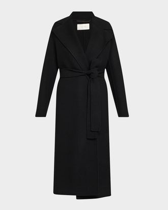 The Row Malika Belted Long Wrap Coat