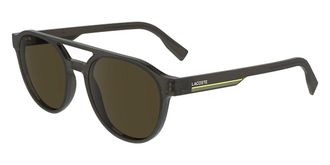 Lacoste L6008S N 035 Mens Sunglasses Grey Size 53