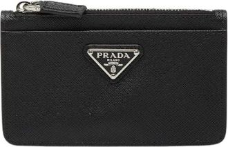 Prada Pre-owned Wallets, female, Black, Size: ONE SIZE Pre-owned Vintage Wallet