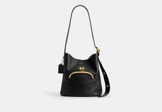 Coach Bleecker Bucket Bag With Kisslock
