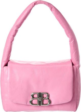 Balenciaga Monaco Padded Leather Shoulder Bag