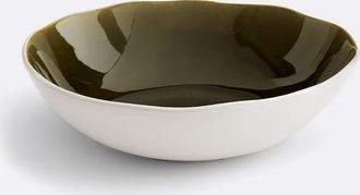 La Redoute Interieurs Slakom van craquel&eacute; aardewerk, diameter 27,5 cm, GOGAIN