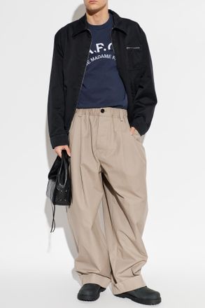 A.P.C. T-shirt Gots Marine, Mens, Navy Blue