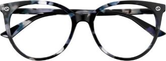 Gucci Demo Cat Eye Ladies Eyeglasses GG0093O 008 53
