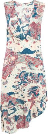 Zadig&Voltaire Abito corto asimmetrico Pre-owned - Bianco