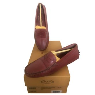 Tod's Antique Rose Gommini Penny Loafers Size 35.5