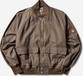 Cav Empt Men s Cotton Flannel Zip Jacket Brown