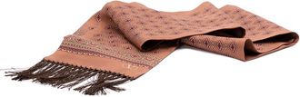 Valentino Garavani Chamber Print Scarf With Fringes