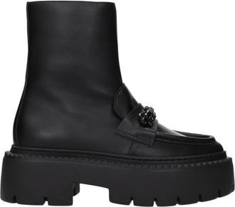 Jimmy Choo London Bryer Flat Ankle Stivali - - Shoes - Donna - Nero - 36 EU
