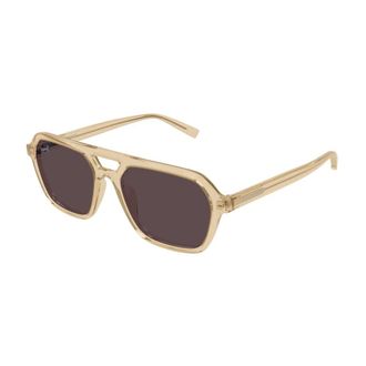 Saint Laurent unisex, Accessoires, Geel, Maat: 55 MM