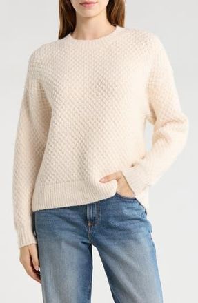 Elodie Crewneck Sweater in Ivory at Nordstrom Rack, Size X-Small
