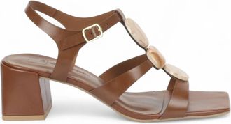Bruno Menegatti Womens Mabel T Strap Sandal In Brown
