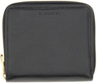 IL BISONTE Snap Button Closure Engra - unisex - Portefeuilles - Zwart - ONE Size - Accessoires