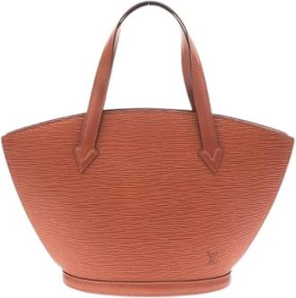 Louis Vuitton Pre-owned Epi Saint Jacques Handbag - Dames - Vintage Shopper - Bruin - ONE Size - Leer - Vintage