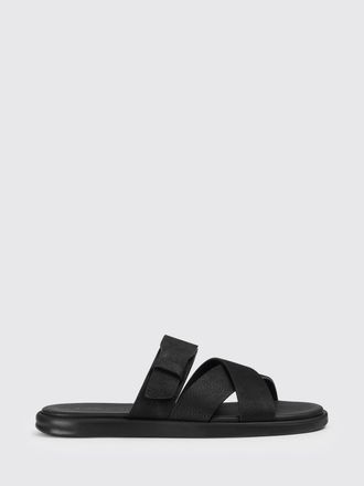 Doucal's Sandalo Doucals in pelle a grana