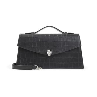 Alexander McQueen Skull Handtas - Dames - Handtassen - Zwart - ONE Size - Leer - Tassen