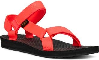 Teva Original Universal Sandal in Neon Coral at Nordstrom, Size 10