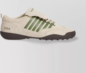 Dsquared2 leather low-top sneakers
