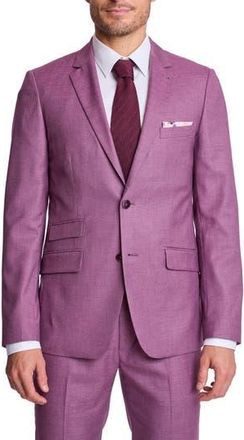 Paisley & Gray Dover Slim Fit Sport Coat in Sugar Plum Shark at Nordstrom Rack, Size 44 Regular