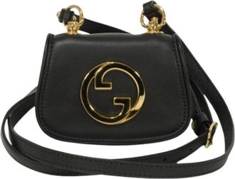 Gucci Pre-owned Mini Bags, female, Black, Size: ONE SIZE Pre-owned Mini Bag