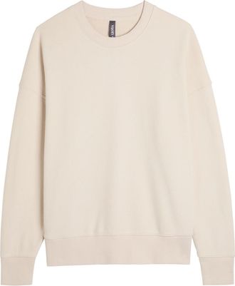 Vuori Clothing Sedona Cotton-blend Sweatshirt - Beige - S (UK8-10 / S)