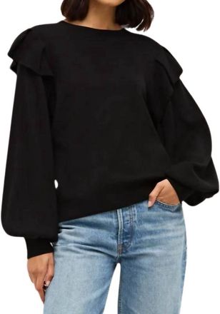 Marie Oliver Remi Popover In Black