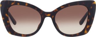Dolce & Gabbana Brown Gradient Butterfly Ladies Sunglasses 0DG4405F 502/1353