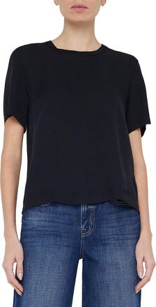 L'agence Lagence Suzette Silk-Blend Tee