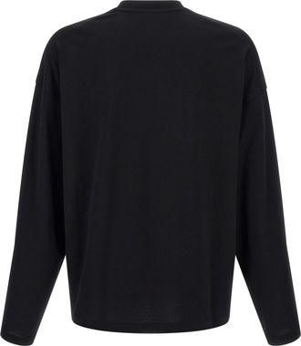 Jil Sander Cotton Long-Sleeved T-Shirt - Black