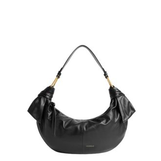 Coccinelle E1 U1A 13 02 01.001 Schoudertas - Dames - Schoudertassen - Zwart - ONE Size - Leer - Tassen