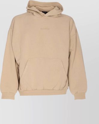 Balenciaga reflective hooded sweater kangaroo pocket