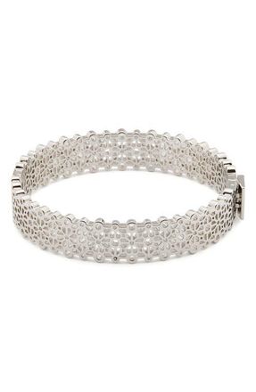 Kate Spade New York Thin Bangle in Silver at Nordstrom