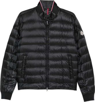 Moncler Black Quilted Down Jacket